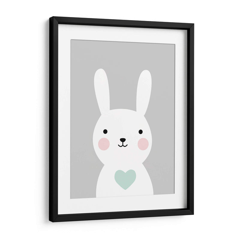 Pastel Bunny | Cuadro decorativo de Canvas Lab