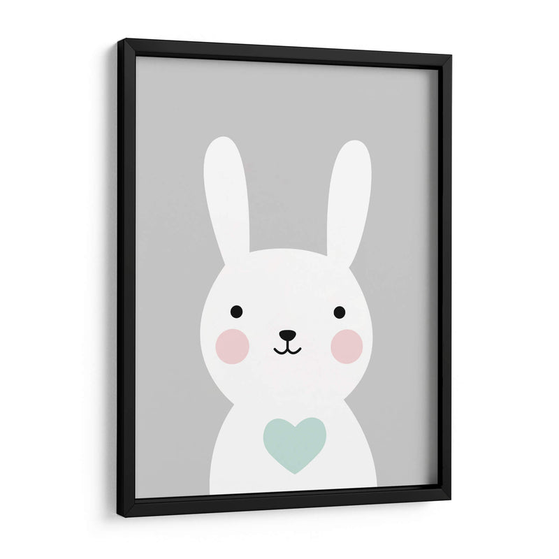 Pastel Bunny | Cuadro decorativo de Canvas Lab