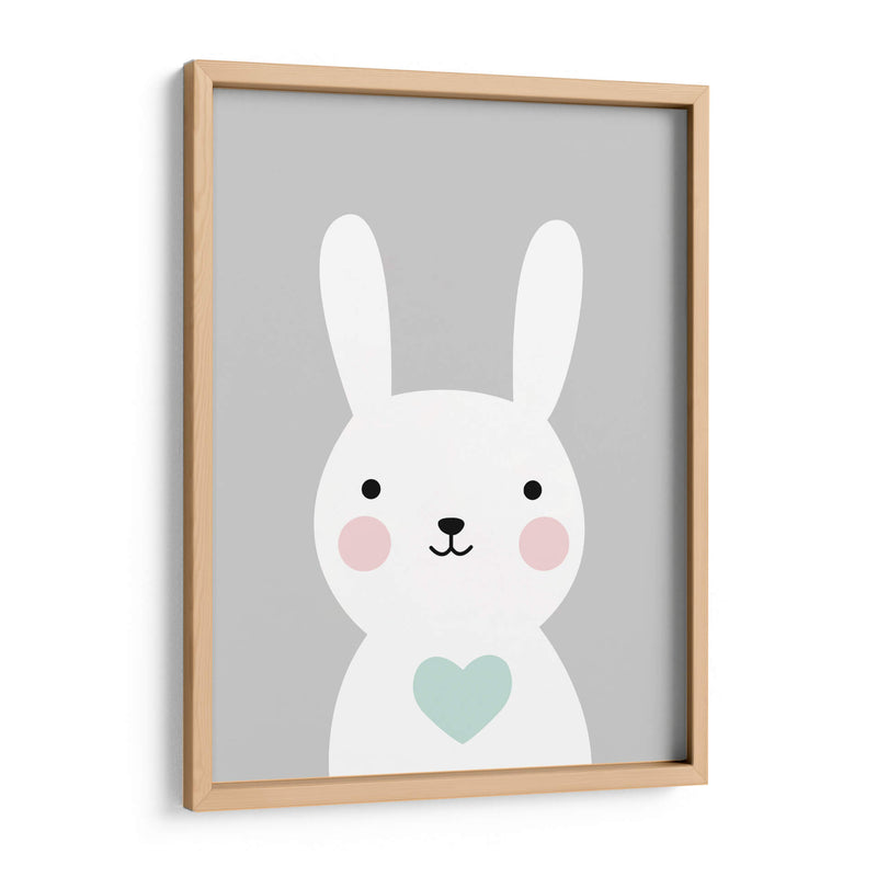 Pastel Bunny | Cuadro decorativo de Canvas Lab