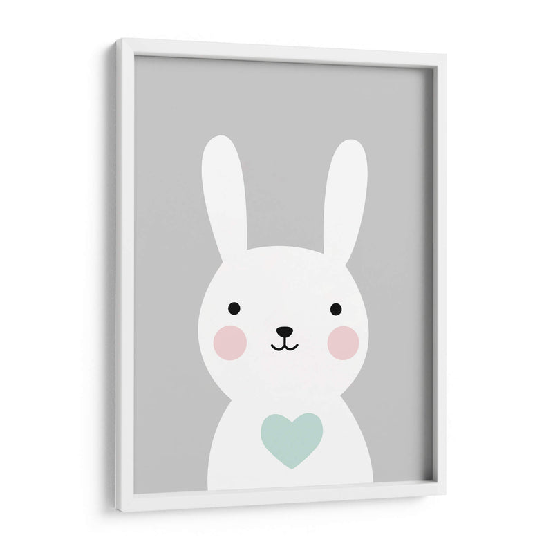 Pastel Bunny | Cuadro decorativo de Canvas Lab