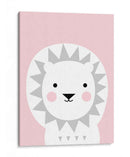 Pastel Lion | Cuadro decorativo de Canvas Lab