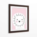 Pastel Lion | Cuadro decorativo de Canvas Lab