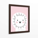 Pastel Lion | Cuadro decorativo de Canvas Lab