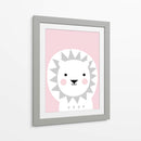 Pastel Lion | Cuadro decorativo de Canvas Lab