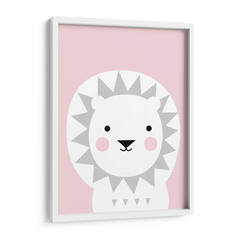 Pastel Lion | Cuadro decorativo de Canvas Lab