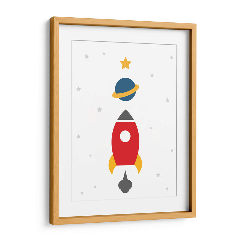 Red Rocket | Cuadro decorativo de Canvas Lab