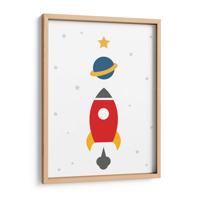 Red Rocket | Cuadro decorativo de Canvas Lab