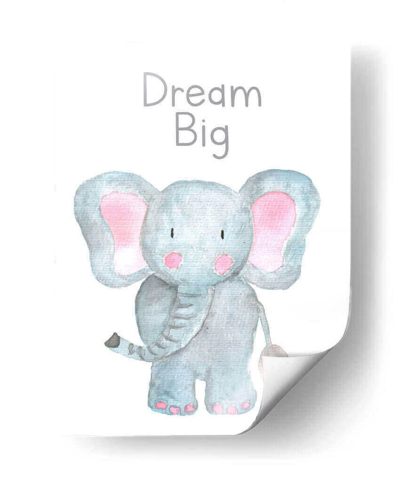 Safari Elefante | Cuadro decorativo de Canvas Lab