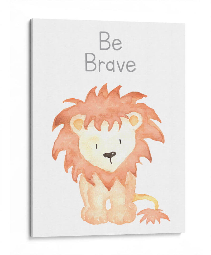 Safari León | Cuadro decorativo de Canvas Lab