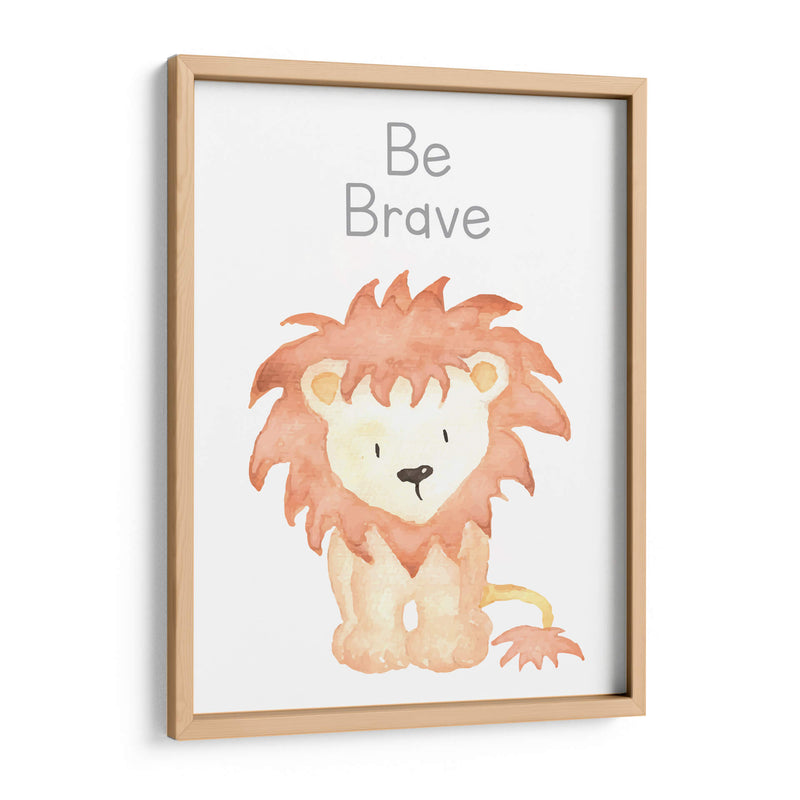 Safari León | Cuadro decorativo de Canvas Lab