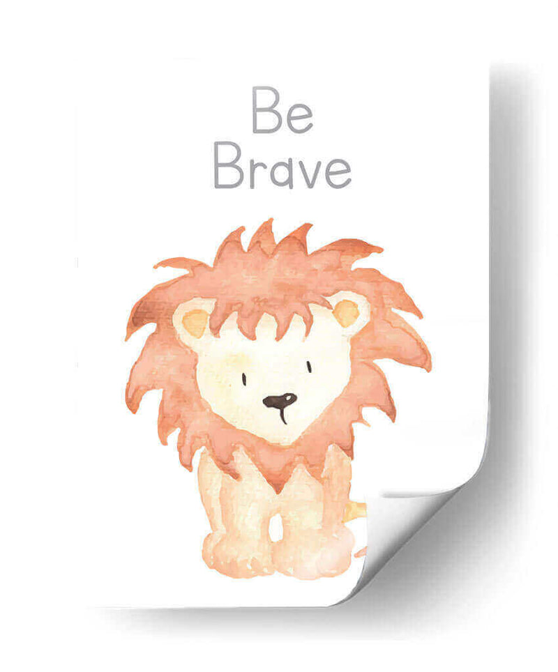 Safari León | Cuadro decorativo de Canvas Lab