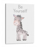 Safari Cebra | Cuadro decorativo de Canvas Lab