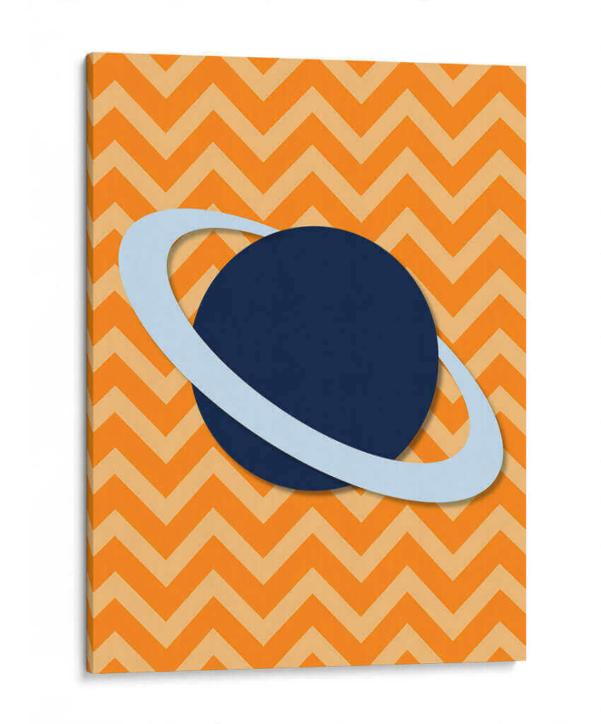 Space Planet | Cuadro decorativo de Canvas Lab