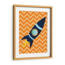 Space Rocket | Cuadro decorativo de Canvas Lab