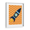 Space Rocket | Cuadro decorativo de Canvas Lab