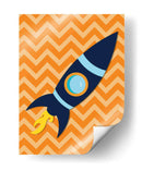 Space Rocket | Cuadro decorativo de Canvas Lab