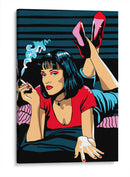 Mia Wallace Pulp Fiction | Cuadro decorativo de Canvas Lab