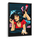 Mia Wallace Pulp Fiction | Cuadro decorativo de Canvas Lab