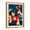 Mia Wallace Pulp Fiction | Cuadro decorativo de Canvas Lab