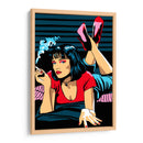 Mia Wallace Pulp Fiction | Cuadro decorativo de Canvas Lab