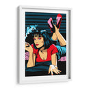 Mia Wallace Pulp Fiction | Cuadro decorativo de Canvas Lab