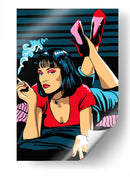 Mia Wallace Pulp Fiction | Cuadro decorativo de Canvas Lab