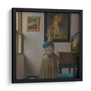 Dama al virginal - Johannes Vermeer | Cuadro decorativo de Canvas Lab