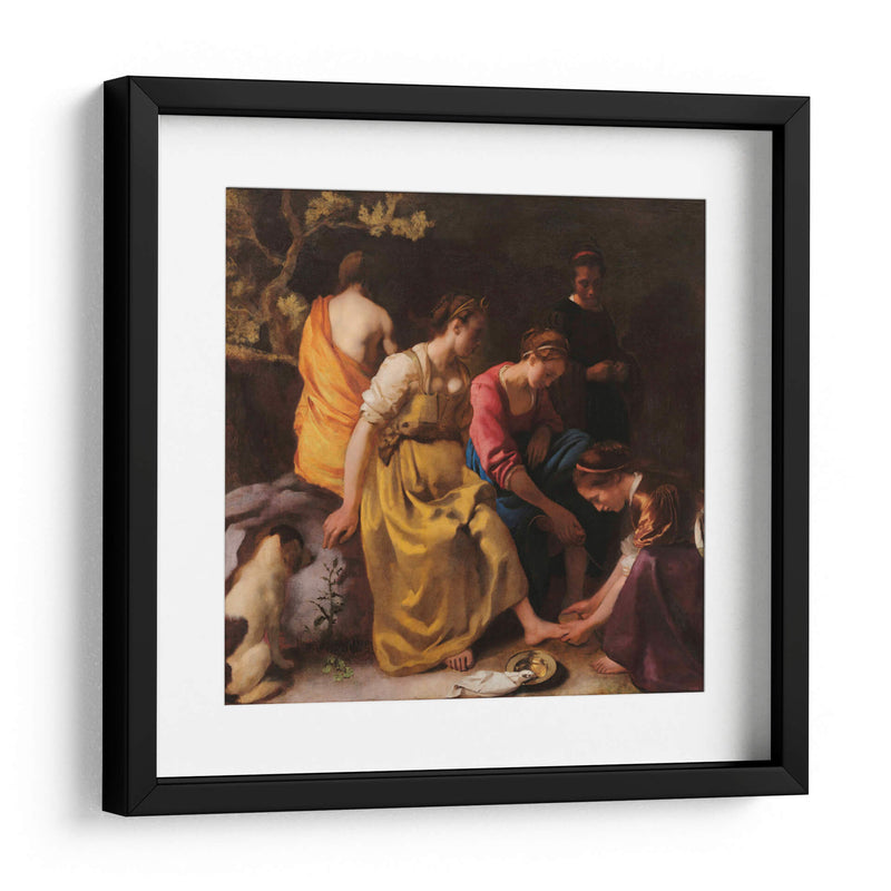 Diana y sus compañeras - Johannes Vermeer | Cuadro decorativo de Canvas Lab