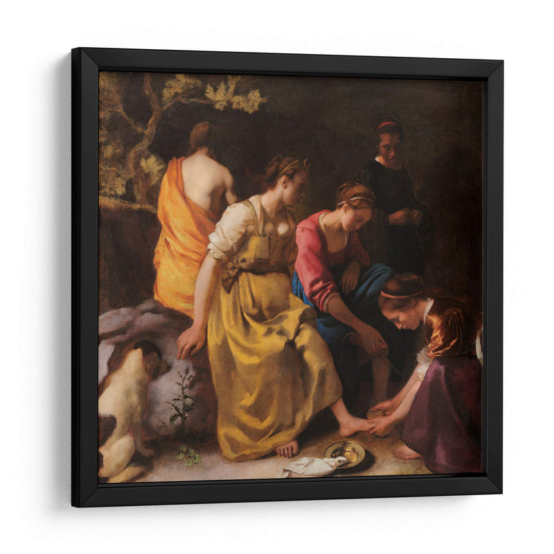 Diana y sus compañeras - Johannes Vermeer | Cuadro decorativo de Canvas Lab