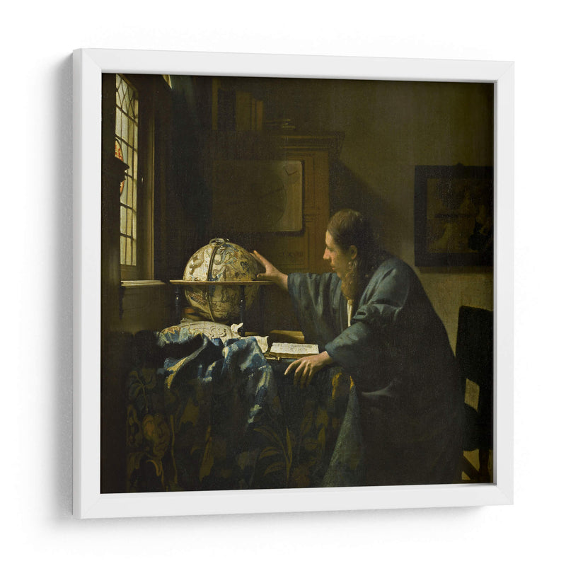 El astrónomo - Johannes Vermeer | Cuadro decorativo de Canvas Lab