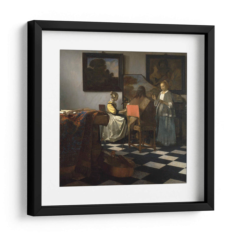 El concierto - Johannes Vermeer | Cuadro decorativo de Canvas Lab