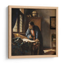 El geógrafo - Johannes Vermeer | Cuadro decorativo de Canvas Lab