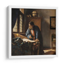 El geógrafo - Johannes Vermeer | Cuadro decorativo de Canvas Lab