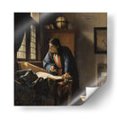 El geógrafo - Johannes Vermeer | Cuadro decorativo de Canvas Lab
