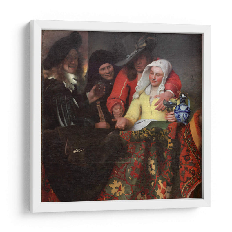 La alcahueta - Johannes Vermeer | Cuadro decorativo de Canvas Lab