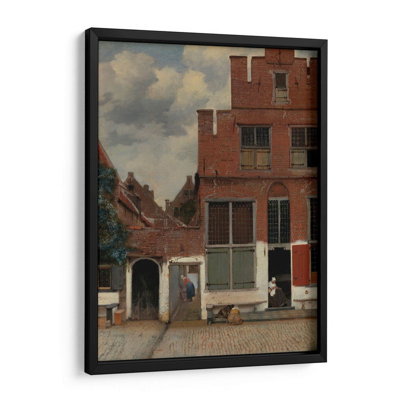 La callejuela - Johannes Vermeer | Cuadro decorativo de Canvas Lab