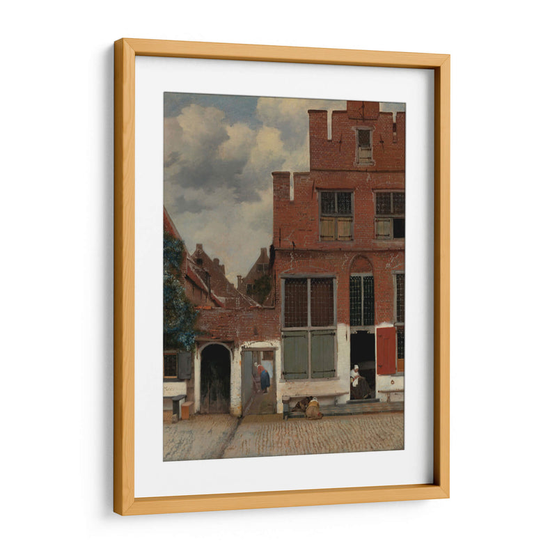 La callejuela - Johannes Vermeer | Cuadro decorativo de Canvas Lab