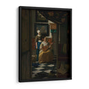 La carta - Johannes Vermeer | Cuadro decorativo de Canvas Lab