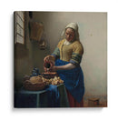La lechera - Johannes Vermeer | Cuadro decorativo de Canvas Lab