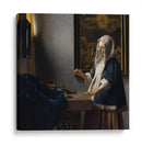 La tasadora de perlas - Johannes Vermeer | Cuadro decorativo de Canvas Lab