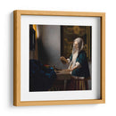 La tasadora de perlas - Johannes Vermeer | Cuadro decorativo de Canvas Lab