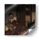 Muchacha dormida - Johannes Vermeer | Cuadro decorativo de Canvas Lab