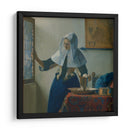 Mujer con una jarra de agua - Johannes Vermeer | Cuadro decorativo de Canvas Lab