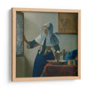 Mujer con una jarra de agua - Johannes Vermeer | Cuadro decorativo de Canvas Lab