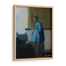 Mujer leyendo una carta - Johannes Vermeer | Cuadro decorativo de Canvas Lab