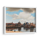 Vista de Delft - Johannes Vermeer | Cuadro decorativo de Canvas Lab