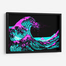La gran ola de neón | Cuadro decorativo de Canvas Lab