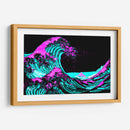 La gran ola de neón | Cuadro decorativo de Canvas Lab