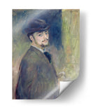 Autorretrato (1876) - Pierre-Auguste Renoir | Cuadro decorativo de Canvas Lab