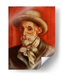 Autorretrato (1910) - Pierre-Auguste Renoir | Cuadro decorativo de Canvas Lab